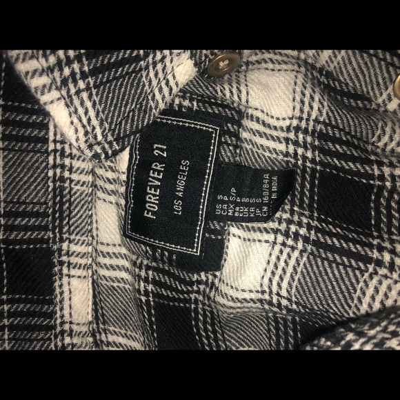 Flannel Forever 21 Dress - Picture 2 of 2